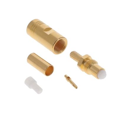 Điện tử R114075000 RF Coax Connectors 25.1mm Chiều dài Crimp Termination